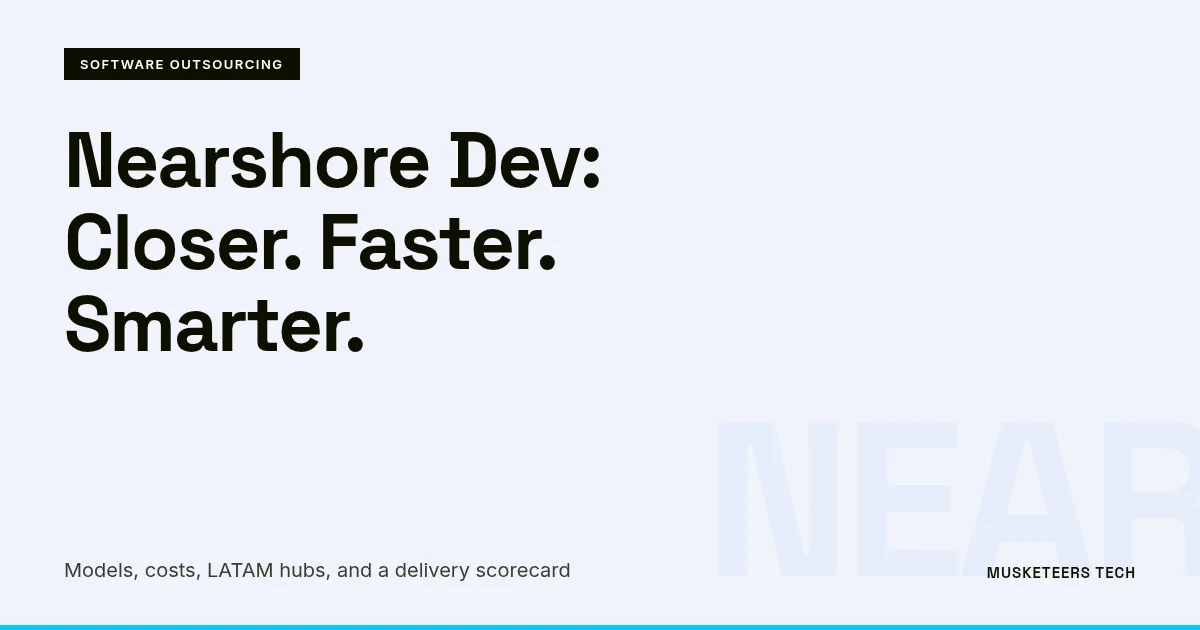 Image related to nearshore software development: the complete guide
