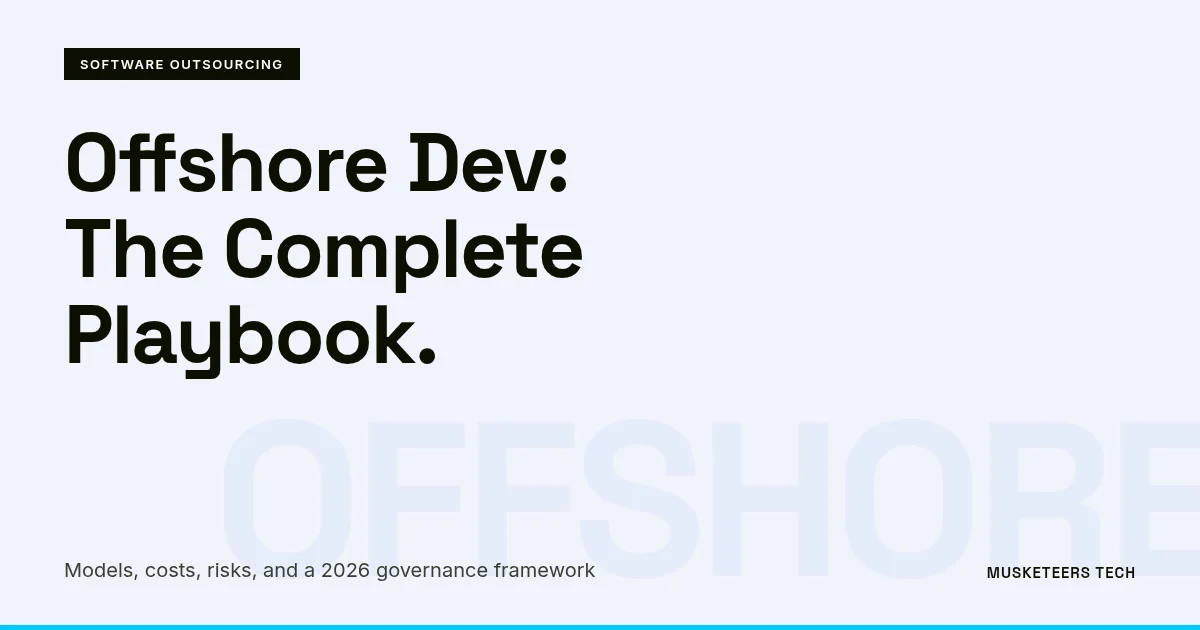 Image related to offshore software development: complete guide