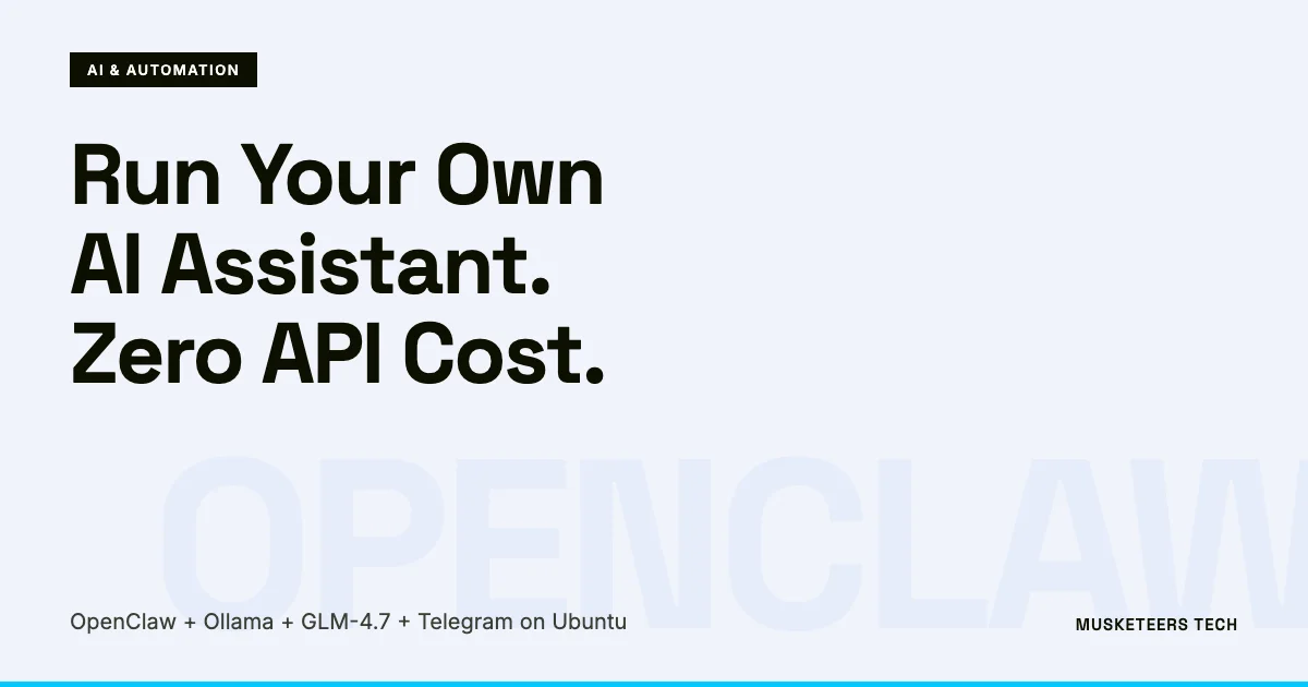 Image related to openclaw (moltbot) setup guide: ubuntu + nvidia + ollama + glm-4.7 + telegram